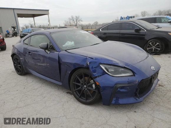 2024 Toyota GR86 Premium with VIN JF1ZNBE1XR8756817, listed as a Copart auction lot 82436794 with 6,307 mi miles and Salvage Title. Bid and sale history available at carsss.com. Image 4.