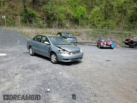 2004 Toyota Corolla CE with VIN 2T1BR38E94C283350, listed as a Copart auction lot 55277095 with 229,572 mi miles and Salvage Title. Bid and sale history available at DreamBid. Image 13.