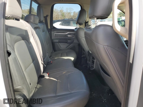 2020 Ram 1500 Big Horn with VIN 1C6RREBTXLN179888, listed as a Copart auction lot 43540855 with 104,048 mi miles and Salvage Title. Bid and sale history available at carsss.com. Image 10.