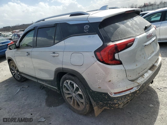 2019 GMC Terrain SLT with VIN 3GKALPEX0KL345355, listed as a Copart auction lot 49847285 with 0 mi miles and Salvage Title. Bid and sale history available at carsss.com. Image 2.