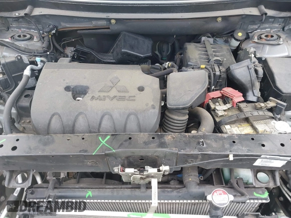 2017 Mitsubishi Outlander SE with VIN JA4AD3A35HZ057699, listed as a IAAI auction lot 42337414 with 85,950 mi miles and . Bid and sale history available at DreamBid. Image 10.