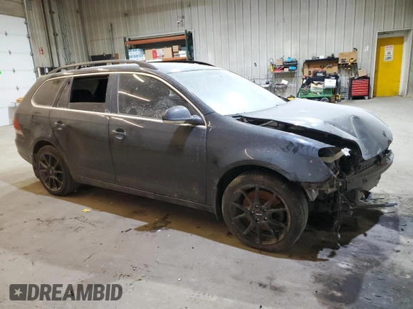 2014 Volkswagen Jetta SportWagen TDI w/Sunroof with VIN 3VWPL7AJ5EM621693, listed as a Copart auction lot 87040244 with 128,234 mi miles and Salvage Title. Bid and sale history available at carsss.com. Image 4.