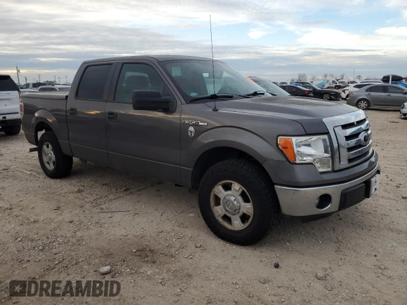 2012 Ford F-150 XL with VIN 1FTEW1CM0CKD49015, listed as a Copart auction lot 88810115 with 0 mi miles and Salvage Title. Bid and sale history available at carsss.com. Image 4.
