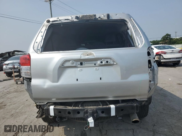 2012 Toyota 4Runner SR5 with VIN JTEBU5JR8C5097913, listed as a Copart auction lot 60094975 with 137,508 mi miles and Salvage title. Bid and sale history available at DreamBid. Image 6.