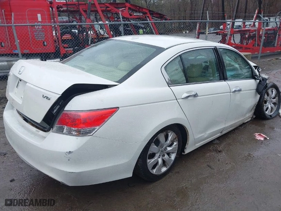 2010 Honda Accord Sdn EX-L with VIN 1HGCP3F86AA031287, listed as a IAAI auction lot 41837417 with 172,347 mi miles. Bid and sale history available at carsss.com. Image 4.