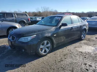 2007 BMW 5 Series 530xi with VIN WBANF73537CY17327, listed as a Copart auction lot 42423145 with Not Provided miles and Non Repairable. Bid and sale history available at carsss.com. Image 1.