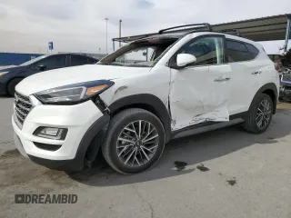 2020 Hyundai Tucson SEL z VIN KM8J3CAL8LU262265, wystawiony jako Copart lot #50240575 z przebiegiem 17 084 mil mil oraz Szkoda całkowita • Salvage title. Historia ofert i sprzedaży dostępna na DreamBid. Obrazek 1.