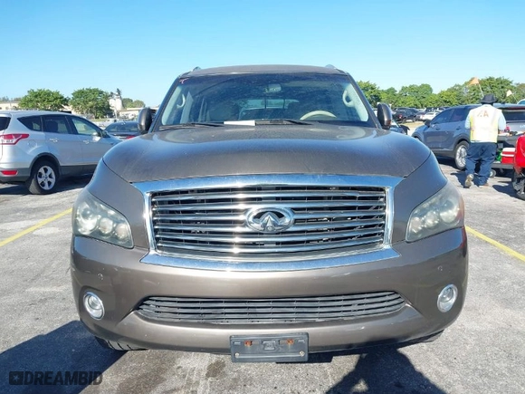 2011 Infiniti QX56 7-passenger with VIN JN8AZ2NE8B9000843, listed as a IAAI auction lot 41836248 with NaN miles. Bid and sale history available at carsss.com. Image 12.