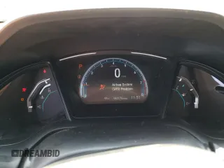 2019 Honda Civic LX with VIN 2HGFC2F61KH554009, listed as a Copart auction lot 55320525 with 63,176 mi miles and Salvage Title. Bid and sale history available at DreamBid. Image 9.