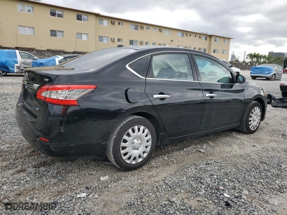 2013 Nissan Sentra SL with VIN 3N1AB7AP2DL657803, listed as a Copart auction lot 52779325 with 126,177 mi miles and Salvage Title. Bid and sale history available at carsss.com. Image 3.