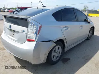 2010 Toyota Prius II with VIN JTDKN3DU8A0028512, listed as a IAAI auction lot 42046790 with 250,562 mi miles. Bid and sale history available at carsss.com. Image 4.