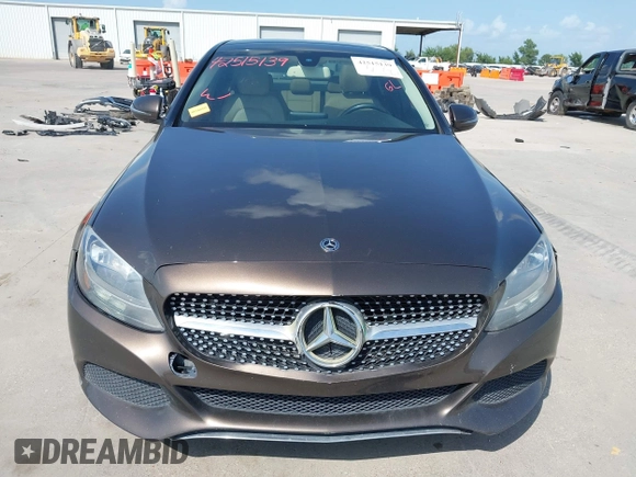 2017 Mercedes-Benz C 300 with VIN WDDWF4JB7HR308019, listed as a IAAI auction lot 42515139 with 138,903 mi miles and . Bid and sale history available at DreamBid. Image 12.