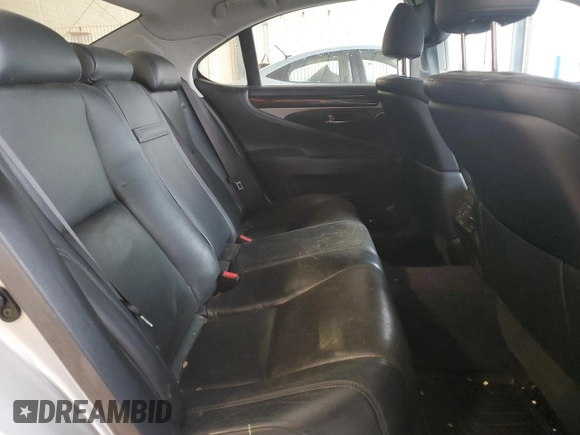 2013 Lexus LS 460 with VIN JTHCL5EF0D5018682, listed as a Copart auction lot 55614405 with 138,319 mi miles and Salvage title. Bid and sale history available at DreamBid. Image 10.