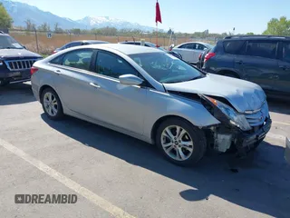 2011 Hyundai Sonata GLS PZEV with VIN 5NPEB4AC9BH046707, listed as a IAAI auction lot 42029546 with 176,065 mi miles. Bid and sale history available at carsss.com. Image 1.