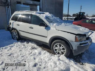 2005 Volvo XC90 with VIN YV1CZ911X51159456, listed as a Copart auction lot 87461434 with 188,903 mi miles and Salvage Title. Bid and sale history available at carsss.com. Image 4.