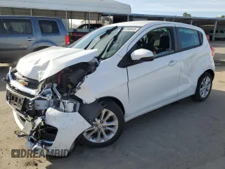 2022 Chevrolet Spark 1LT with VIN KL8CD6SA8NC042070, listed as a Copart auction lot 45738945 with 12,693 mi miles and Salvage Title. Bid and sale history available at carsss.com. Image 1.