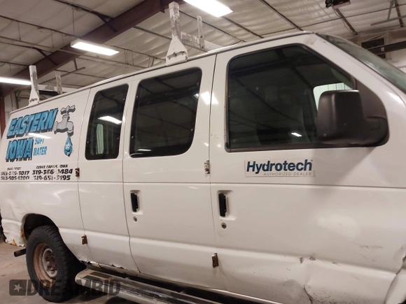 2006 Ford Econoline Cargo with VIN 1FTNE24W56DA13331, listed as a IAAI auction lot 41822424 with 370,496 mi miles and . Bid and sale history available at DreamBid. Image 14.