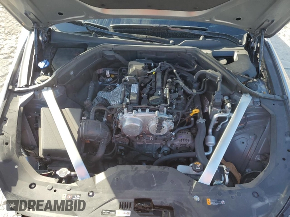 2022 Genesis G70 2.0T with VIN KMTG34TA3NU101875, listed as a Copart auction lot 84599834 with 20,997 mi miles and Salvage Title. Bid and sale history available at DreamBid. Image 11.