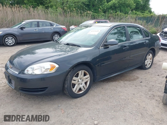 2014 Chevrolet Impala LT with VIN 2G1WB5E33E1180051, listed as a IAAI auction lot 42225939 with 162,161 mi miles and . Bid and sale history available at DreamBid. Image 2.