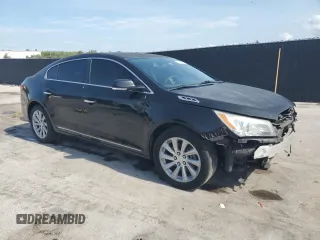 2016 Buick LaCrosse Leather with VIN 1G4GB5G33GF171379, listed as a Copart auction lot 61214555 with 108,947 mi miles and Salvage title. Bid and sale history available at DreamBid. Image 4.