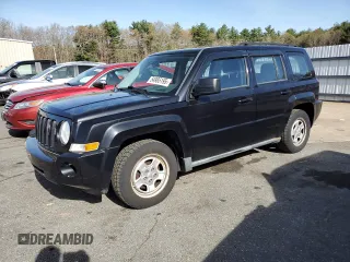 2010 Jeep Patriot Sport with VIN 1J4NF2GB0AD571175, listed as a Copart auction lot 54985195 with 112,365 mi miles and Clean Title. Bid and sale history available at carsss.com. Image 1.