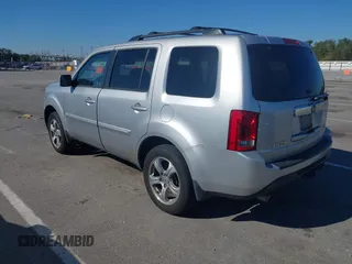 2015 Honda Pilot EX-L with VIN 5FNYF3H69FB001265, listed as a IAAI auction lot 41017830 with 188,572 mi miles and . Bid and sale history available at carsss.com. Image 3.