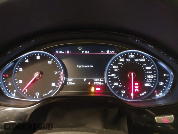 2012 Audi A8 with VIN WAURVAFD7CN021716, listed as a IAAI auction lot 42330229 with 97,359 mi miles and . Bid and sale history available at DreamBid. Image 7.