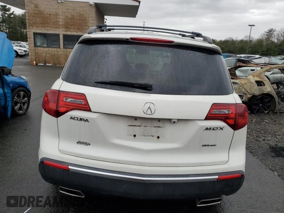 2012 Acura MDX Tech Pkg with VIN 2HNYD2H39CH514733, listed as a Copart auction lot 46852725 with 178,055 mi miles and Non Repairable. Bid and sale history available at carsss.com. Image 6.