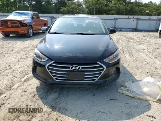 2017 Hyundai Elantra SE with VIN KMHD84LF0HU433030, listed as a Copart auction lot 59185345 with 77,776 mi miles and Salvage title. Bid and sale history available at DreamBid. Image 5.