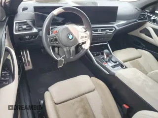 2024 BMW M4 Competition xDrive with VIN WBS33BA07RCP25968, listed as a Copart auction lot 74177744 with 7,150 mi miles and Non Repairable. Bid and sale history available at carsss.com. Image 8.