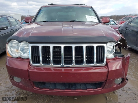 2009 Jeep Grand Cherokee Limited with VIN 1J8HR58P09C520498, listed as a IAAI auction lot 41419124 with 101,435 mi miles. Bid and sale history available at carsss.com. Image 12.