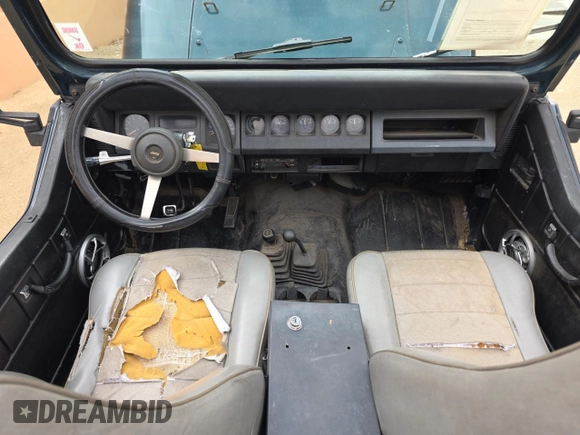1995 Jeep Wrangler S with VIN 1J4FY19PXSP218282, listed as a Copart auction lot 63527435 with 160,957 mi miles and Clean title. Bid and sale history available at DreamBid. Image 9.