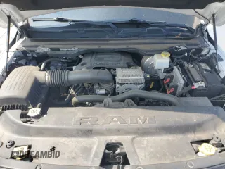 2021 Ram 1500 Lone Star with VIN 1C6RREFT0MN629091, listed as a Copart auction lot 62813465 with 74,154 mi miles and Salvage title. Bid and sale history available at DreamBid. Image 11.
