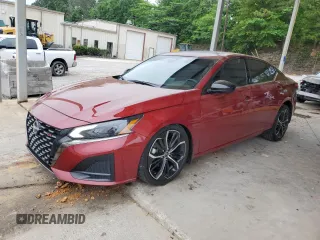 2024 Nissan Altima SR z VIN 1N4BL4CV6RN319732, wystawiony jako Copart lot #54828285 z przebiegiem 25 457 mil mil oraz Szkoda całkowita • Salvage title. Historia ofert i sprzedaży dostępna na DreamBid. Obrazek 1.