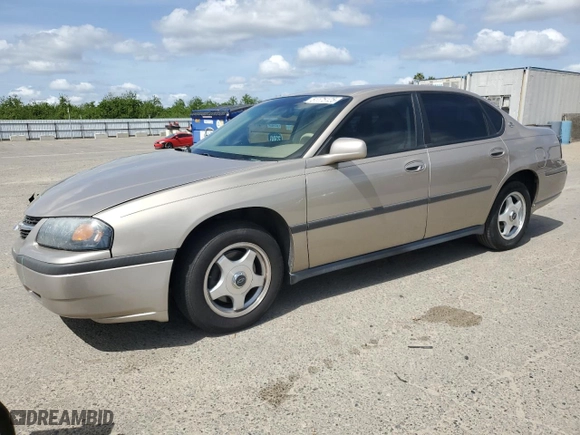 2003 Chevrolet Impala with VIN 2G1WF52E539170923, listed as a Copart auction lot 51175125 with 130,846 mi miles and Salvage Title. Bid and sale history available at carsss.com. Image 1.