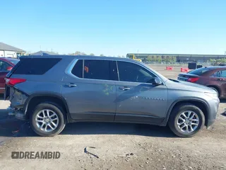 2020 Chevrolet Traverse LS with VIN 1GNEVFKW1LJ141810, listed as a IAAI auction lot 42134752 with 73,513 mi miles and . Bid and sale history available at DreamBid. Image 14.
