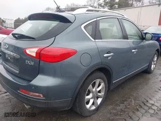 2008 Infiniti EX35 Journey with VIN JNKAJ09F48M353109, listed as a IAAI auction lot 41980870 with 174,708 mi miles. Bid and sale history available at carsss.com. Image 4.
