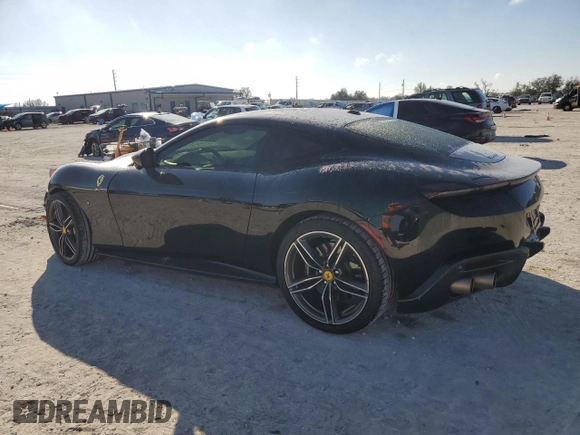 2022 Ferrari Roma z VIN ZFF98RNA5N0269013, wystawiony jako Copart lot #44682265 z przebiegiem 4360 mil mil oraz Nie do naprawy. Historia ofert i sprzedaży dostępna na DreamBid. Obrazek 2.