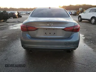 2018 Infiniti Q50 3.0t LUXE with VIN JN1EV7AP6JM356297, listed as a Copart auction lot 84056244 with 96,281 mi miles and Salvage Title. Bid and sale history available at carsss.com. Image 6.