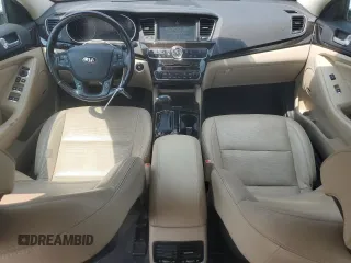 2014 Kia Cadenza Premium z VIN KNALN4D70E5167401, wystawiony jako Copart lot #59879075 z przebiegiem 130 894 mil mil oraz Czysty tytuł • Clean title. Historia ofert i sprzedaży dostępna na DreamBid. Obrazek 8.