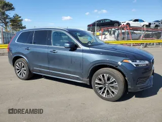 2022 Volvo XC90 Momentum with VIN YV4102PK4N1852700, listed as a Copart auction lot 45667975 with 24,474 mi miles and Salvage Title. Bid and sale history available at carsss.com. Image 4.