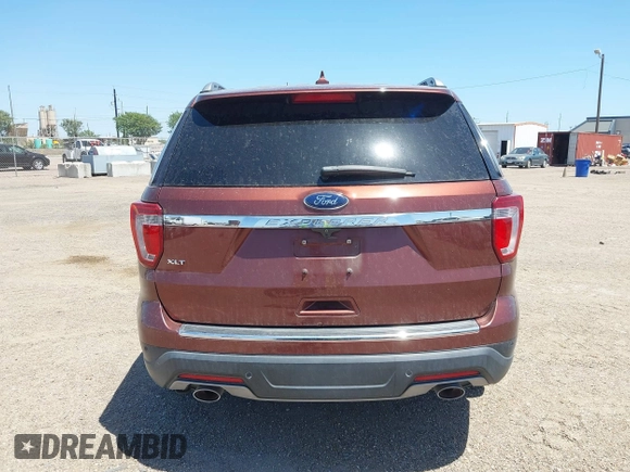 2018 Ford Explorer XLT с VIN 1FM5K7D83JGC84835, выставлен на аукционе IAAI как лот 41954893 с пробегом 47 821 миль миль и . История ставок и продаж доступна на DreamBid. Изображение 16.