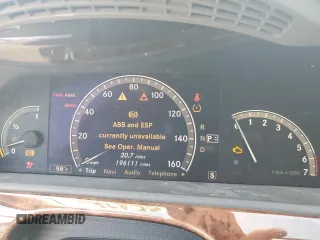 2007 Mercedes-Benz S 600 с VIN WDDNG76X57A058646, выставлен на аукционе Copart как лот 63155415 с пробегом 196 111 миль миль и Чистый • Clean title. История ставок и продаж доступна на DreamBid. Изображение 9.