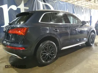 2018 Audi Q5 Premium Plus with VIN WA1BNAFY1J2041640, listed as a Copart auction lot 51764685 with 74,207 mi miles and Clean Title. Bid and sale history available at carsss.com. Image 3.