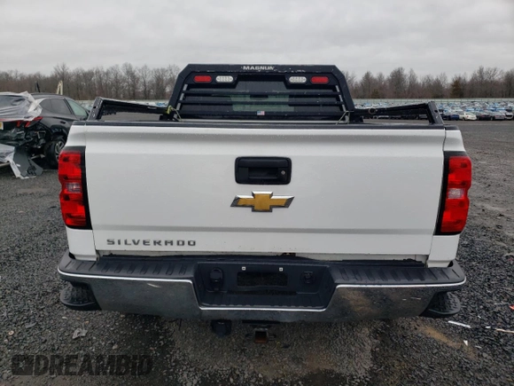 2018 Chevrolet Silverado 1500 Work Truck with VIN 1GCRCNEH8JZ357577, listed as a Copart auction lot 50401685 with 202,108 mi miles and Clean Title. Bid and sale history available at carsss.com. Image 6.