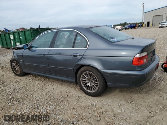 2001 BMW 5 Series 530iA with VIN WBADT63441CF04898, listed as a Copart auction lot 80663384 with 0 mi miles and Salvage Title. Bid and sale history available at carsss.com. Image 2.