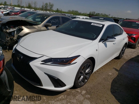 2019 Lexus ES 350 with VIN 58ABZ1B1XKU048115, listed as a Copart auction lot 48318204 with 72,350 mi miles and Clean title. Bid and sale history available at DreamBid. Image 1.