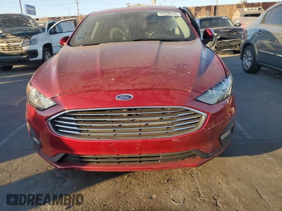 2019 Ford Fusion SE with VIN 3FA6P0HD1KR134358, listed as a Copart auction lot 88258445 with Not Provided miles and Salvage Title. Bid and sale history available at carsss.com. Image 5.