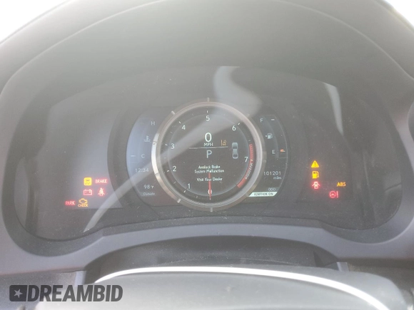 2017 Lexus IS 350 with VIN JTHBE1D25H5030104, listed as a Copart auction lot 70506434 with 101,201 mi miles and Salvage Title. Bid and sale history available at DreamBid. Image 9.
