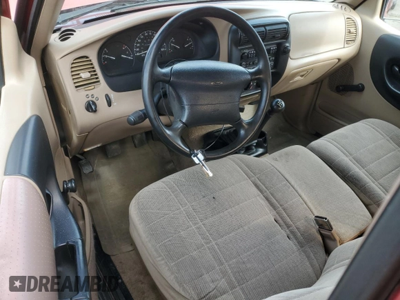 1997 Ford Ranger XL with VIN 1FTCR14A6VPA75280, listed as a Copart auction lot 44071655 with 234,088 mi miles and Clean title. Bid and sale history available at DreamBid. Image 8.